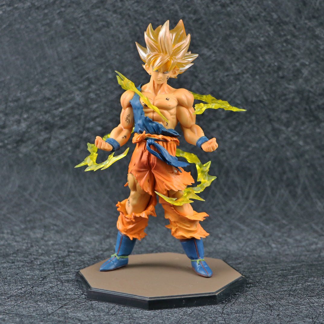 Figura de acción de Dragon Ball Son Goku Super Saiyan, 17 cm/6,69 pulg ...