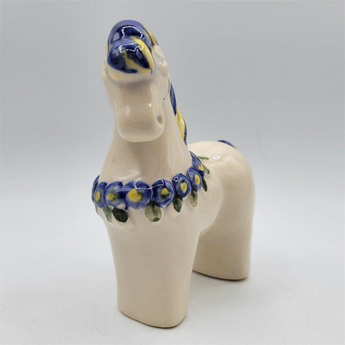 Figura de caballo de cerámica Rosa Ljung Båstad Suecia - Quierox - Tienda Online