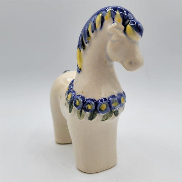 Figura de caballo de cerámica Rosa Ljung Båstad Suecia - Quierox - Tienda Online