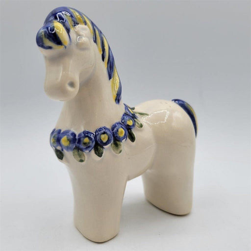 Figura de caballo de cerámica Rosa Ljung Båstad Suecia - Quierox - Tienda Online