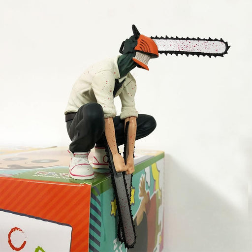 Figura de Denji de Xinchangda, figura en cuclillas con prensa de fideos de burbujas - Quierox - Tienda Online