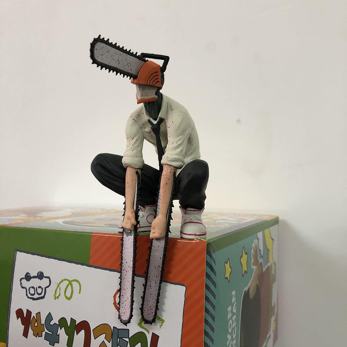 Figura de Denji de Xinchangda, figura en cuclillas con prensa de fideos de burbujas - Quierox - Tienda Online