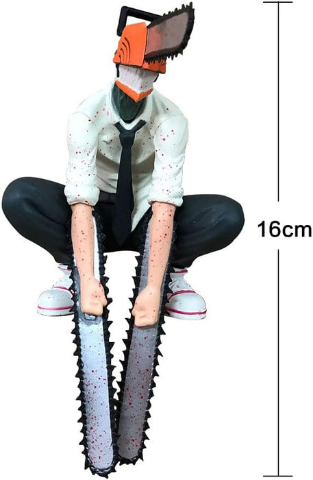 Figura de Denji de Xinchangda, figura en cuclillas con prensa de fideos de burbujas - Quierox - Tienda Online