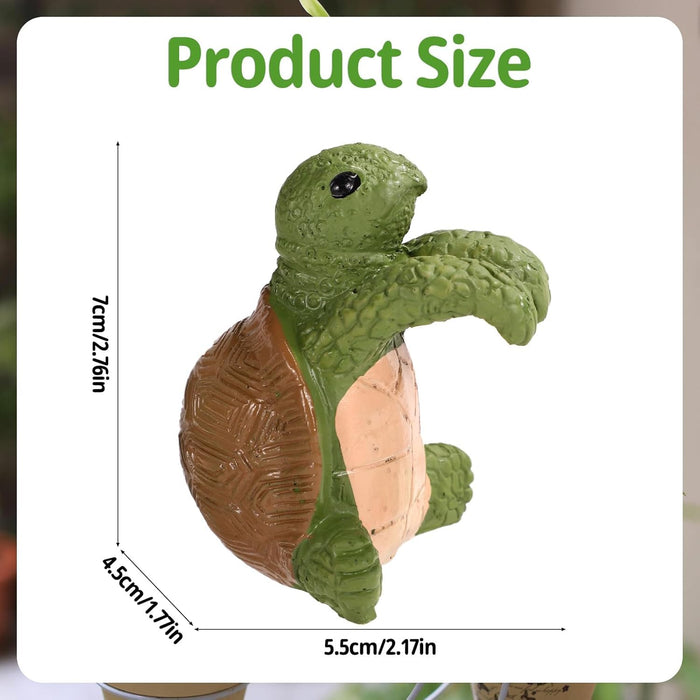 Figura de tortuga para colgar en macetas - Quierox - Tienda Online
