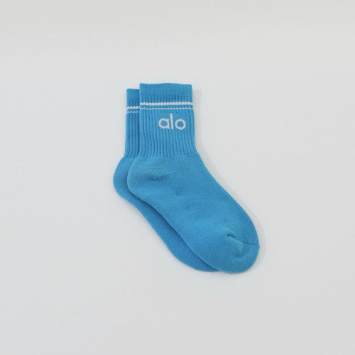 ALO Calcetín de caña media Throwback unisex