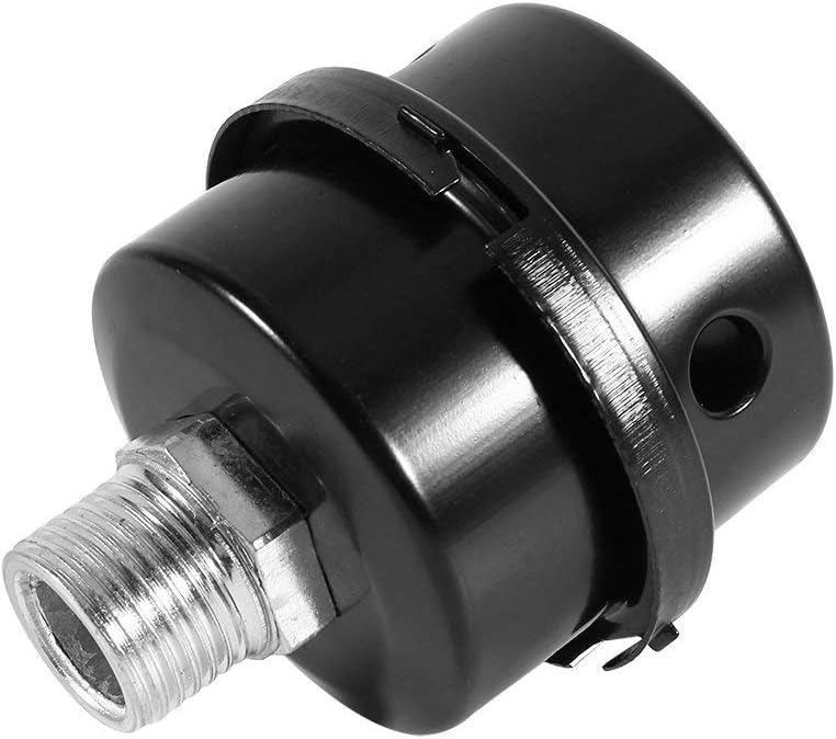 Filtro de silenciador para compresor de aire, filtro de admisión, de metal - Quierox - Tienda Online
