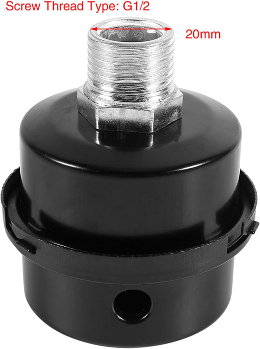 Filtro de silenciador para compresor de aire, filtro de admisión, de metal - Quierox - Tienda Online