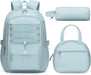 Fimibuke Mochila infantil para niñas, 3uds, con lonchera y estuche para lápices - Quierox - Tienda Online