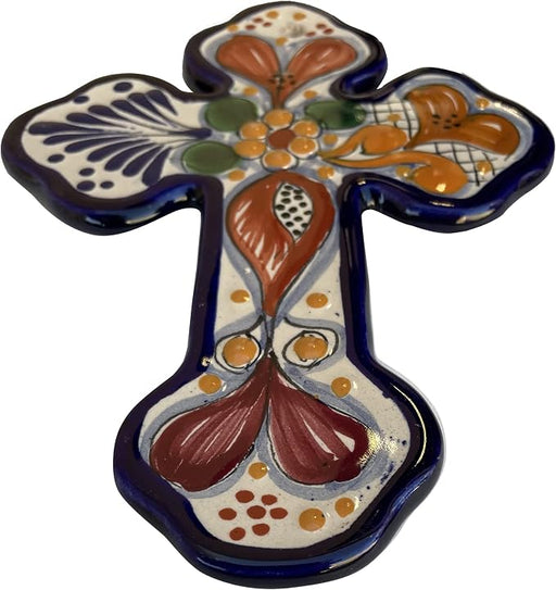 Fine Crafts Imports TalaMex Tecali - Cruz de cerámica - Quierox - Tienda Online