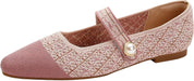 Fiora Zapatos planos Mary - Jane, Zapatos De Vestir De Punto - Quierox - Tienda Online