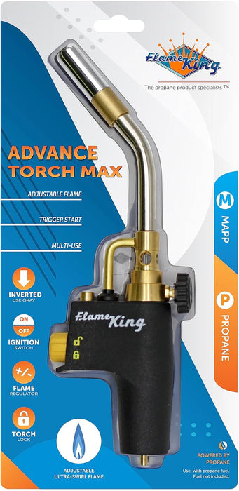 Flame King Cabezal de antorcha de propano de alta intensidad para soldadura - Quierox - Tienda Online