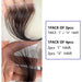 Flequillo invisible natural de 15 cm - Quierox - Tienda Online