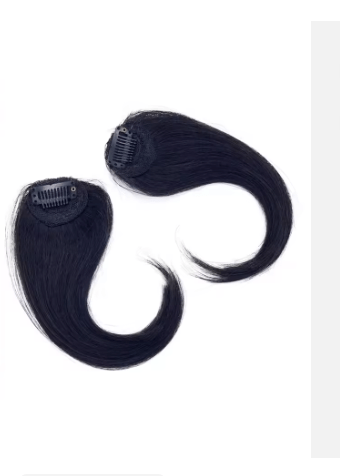 Flequillo postizo con clip, peluca de cabello sintético (2 unidades) - Quierox - Tienda Online