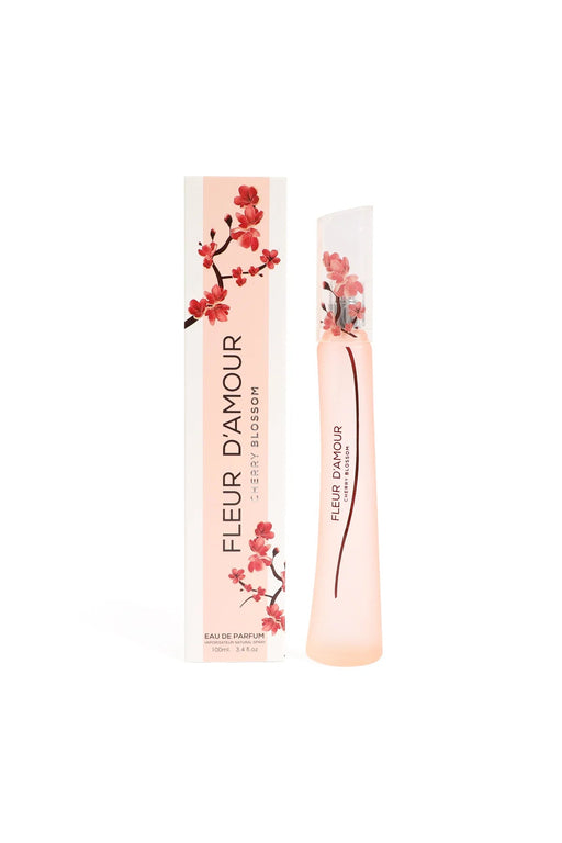 FLEUR D'AMOUR PERFUME EN SPRAY DE FLOR DE CEREZO EAU DE PARFUM PARA MUJER - 100ML - Quierox - Tienda Online