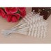Flores Artificiales Gloria 5 Piezas Perlas Artificiales Hechas a Mano Decoraciones Pearl Bead Spray - Quierox - Tienda Online