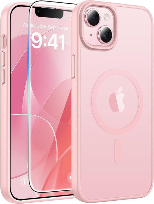 FNTCASE - Funda para iPhone 14 Plus/15 Plus, magnética, con textura mate - Quierox - Tienda Online