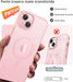 FNTCASE - Funda para iPhone 14 Plus/15 Plus, magnética, con textura mate - Quierox - Tienda Online