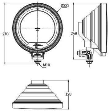 Foco halógenos para camiones Flexzon - Quierox - Tienda Online
