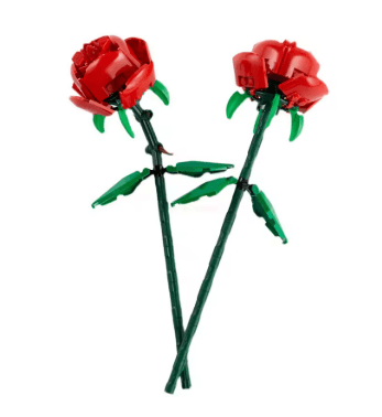 Fomantic - ramo de flores rosa, bloques de construcción, bloques de juguete - Quierox - Tienda Online