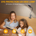 Foneso Lámpara de escritorio con clip, luz de 48 LED - Quierox - Tienda Online