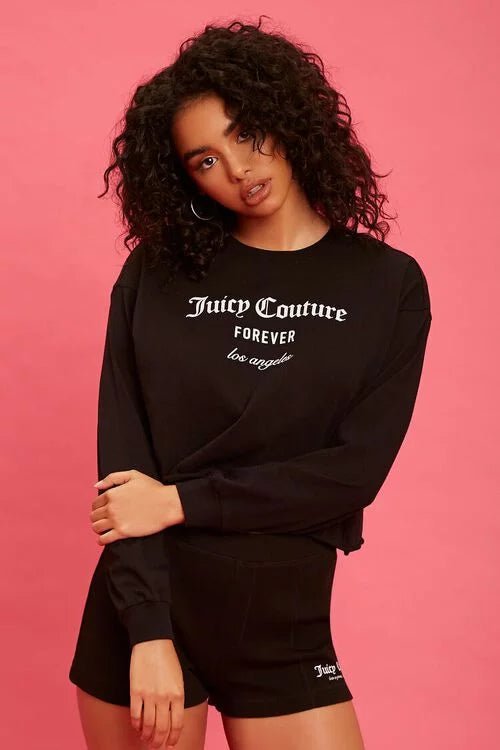 Forever 21 de Juicy Couture top corto con gráfico - Quierox - Tienda Online