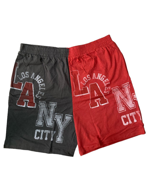 Forever 21 Pantalones cortos de baloncesto unisex de los angeles new york city - Quierox - Tienda Online
