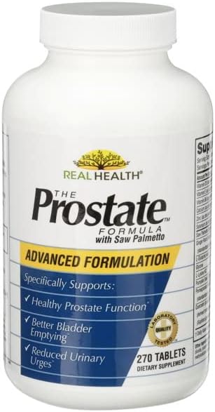 Fórmula para la salud real de la próstata con saw palmetto (270 comprimidos) - Quierox - Tienda Online