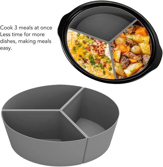 Forro de cocina de silicona 3 en 1 para 6 cuartos de galón, forro divisor de silicona de grado - Quierox - Tienda Online