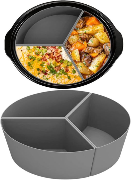 Forro de cocina de silicona 3 en 1 para 6 cuartos de galón, forro divisor de silicona de grado - Quierox - Tienda Online