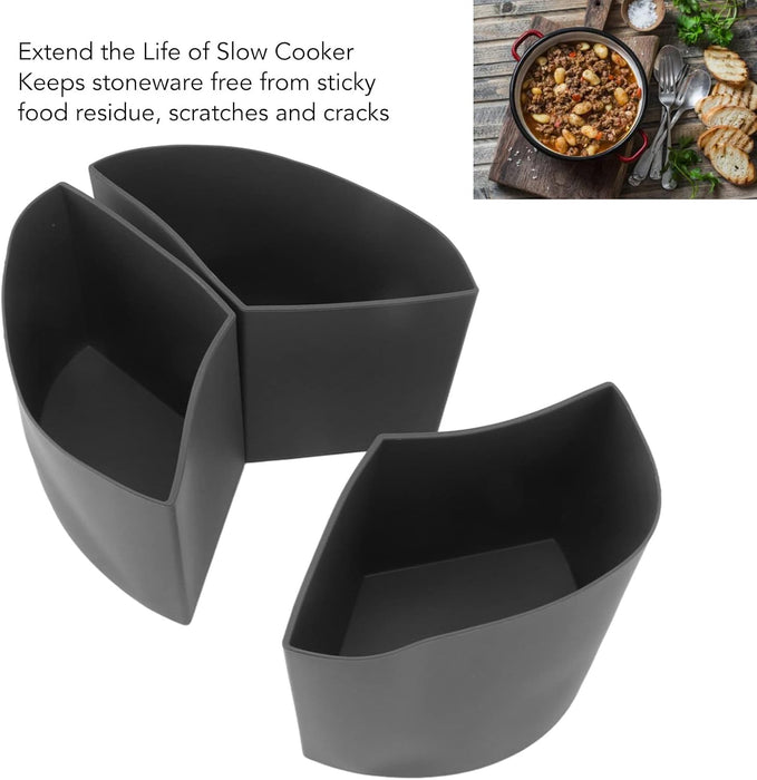 Forro de cocina de silicona 3 en 1 para 6 cuartos de galón, forro divisor de silicona de grado - Quierox - Tienda Online