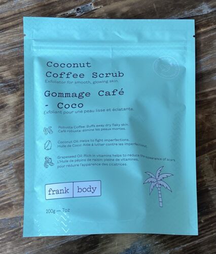 Frank Body Coconut Coffe Full 200g - Quierox - Tienda Online