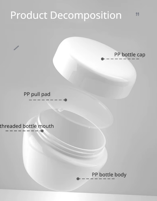 Frasco vacío de plástico para maquillaje, botella de muestra rellenable - Quierox - Tienda Online