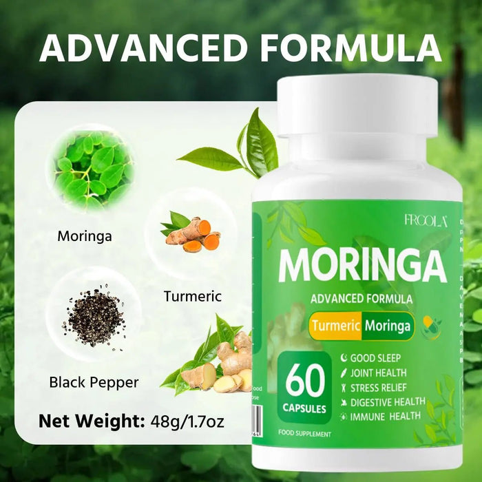 Frcola Moringa Orgánica Cápsulas 1000 Mg, 60 Cápsulas - Quierox - Tienda Online
