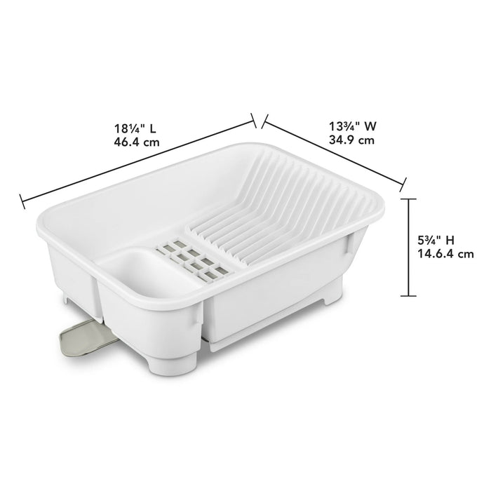 Fregadero Mainstays, compacto, autodrenante con caño retráctil, blanco - Quierox - Tienda Online