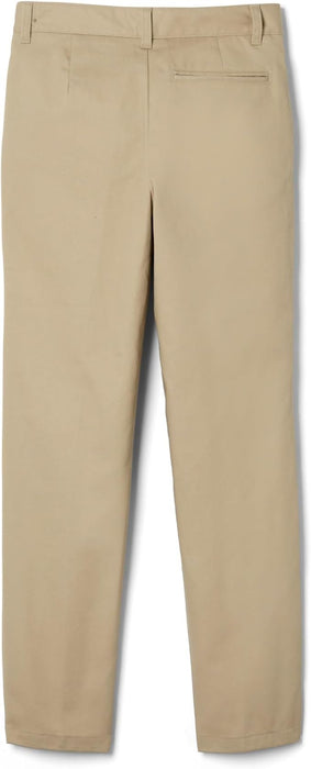 French Toast Pantalón de sarga de corte holgado con cintura ajustable para niño (tallas estándar, ajustadas y robustas) - Quierox - Tienda Online