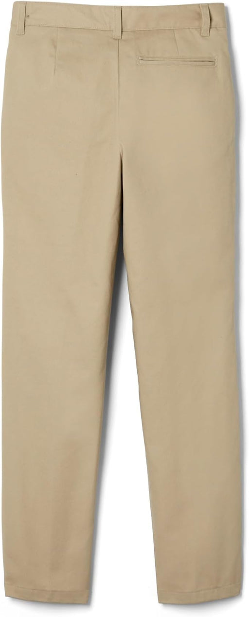 French Toast Pantalón de sarga de corte holgado con cintura ajustable para niño (tallas estándar, ajustadas y robustas) - Quierox - Tienda Online