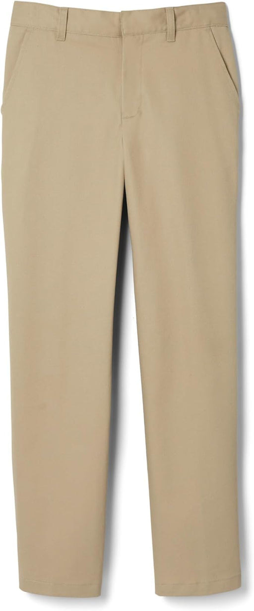 French Toast Pantalón de sarga de corte holgado con cintura ajustable para niño (tallas estándar, ajustadas y robustas) - Quierox - Tienda Online