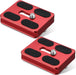 Frienda 2 piezas de placa de liberación rápida de metal con tornillo de cámara de 1/4 a 20 (rojo, Pu50) - Quierox - Tienda Online