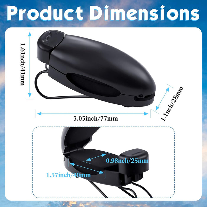 Frienda Clip para lentes de sol de automóvil 6 piezas - Quierox - Tienda Online