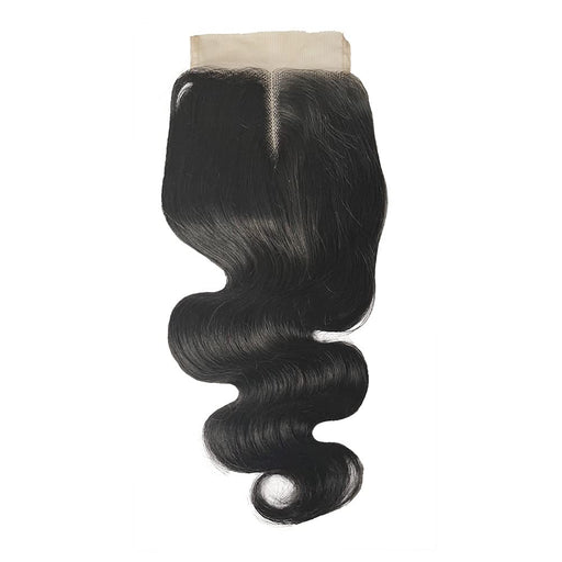 Frontal cabello humano ondulado 4x4 de 8 pulgadas parte media - Quierox - Tienda Online