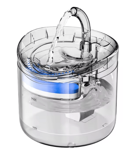 Fuente de agua inteligente para gatos, 1800 ml, filtro automático - Quierox - Tienda Online