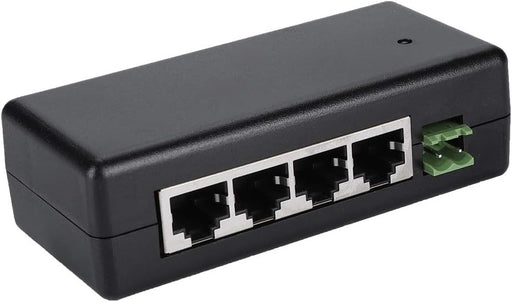 Fuente de alimentación PoE, ASHATA DC12V - 48V 4 puertos PoE - Quierox - Tienda Online