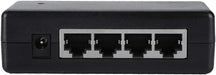 Fuente de alimentación PoE, ASHATA DC12V - 48V 4 puertos PoE - Quierox - Tienda Online