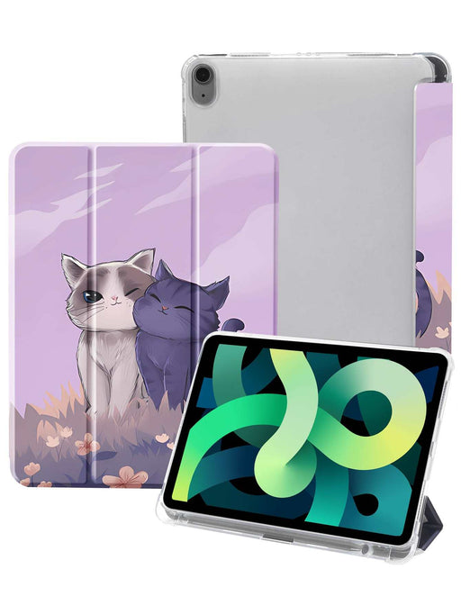 Funda anticaída de silicona con patrón de gato compatible con iPad Air 5th gen 20 22 - Quierox - Tienda Online