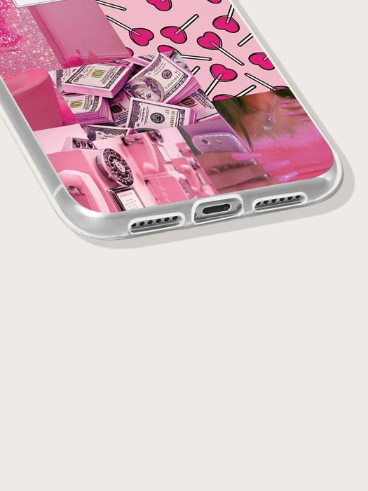 Funda compatible con iPhone collage estético - Quierox - Tienda Online