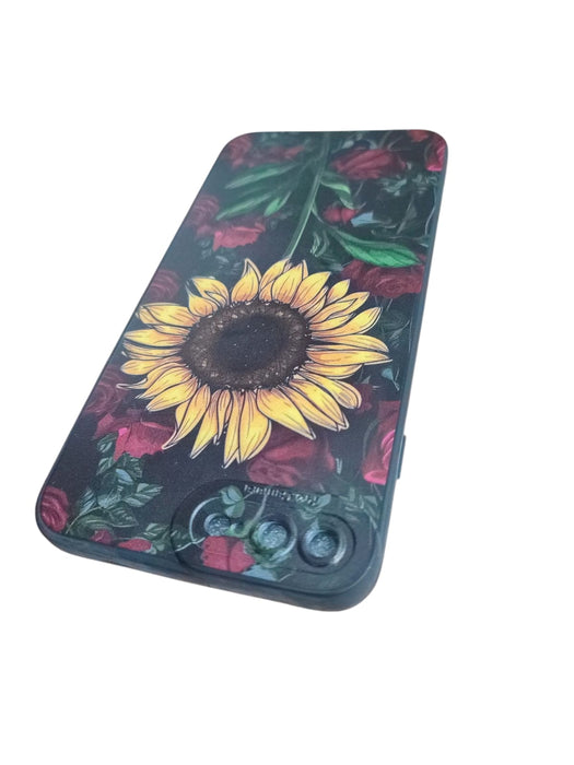 Funda compatible con iPhone, diseño de rosas rojas de girasol - Quierox - Tienda Online