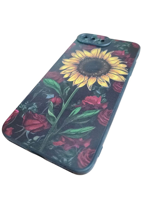 Funda compatible con iPhone, diseño de rosas rojas de girasol - Quierox - Tienda Online