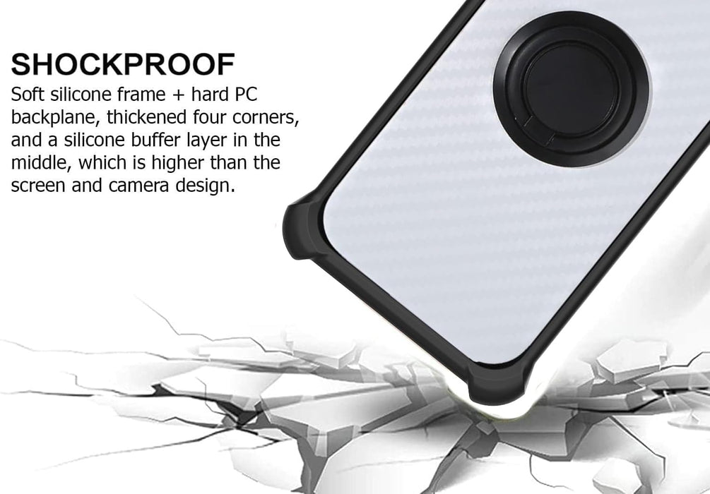 Funda compatible con teléfono Itel P40, carcasa trasera de PC + marco de silicona suave - Quierox - Tienda Online
