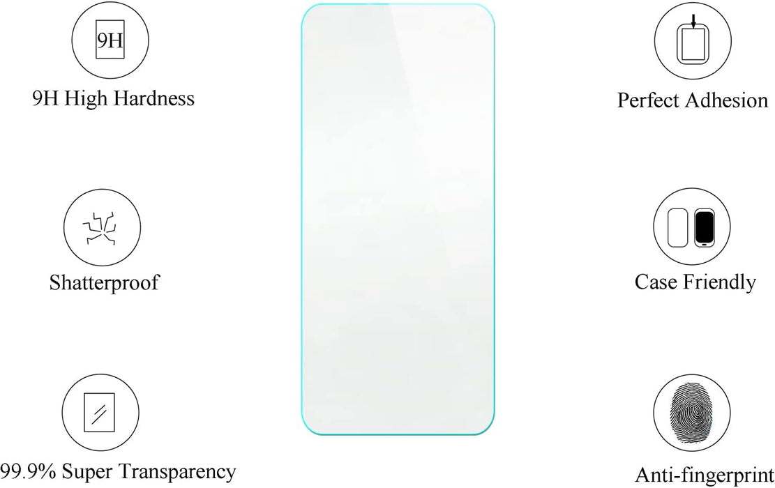 Funda compatible con Vortex Hd65 Ultra con protector de pantalla de vidrio templado - Quierox - Tienda Online