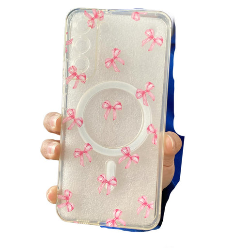 Funda con diseño de lazos transparentes para Samsung Galaxy S22 - Quierox - Tienda Online